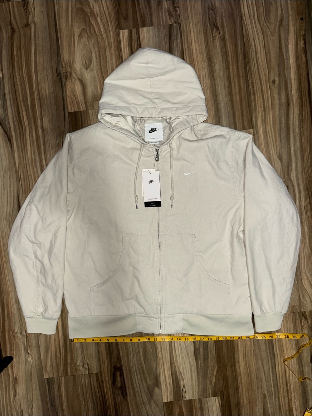 New Nike Life Men's Padded Workwear loose fit Hooded Jacket